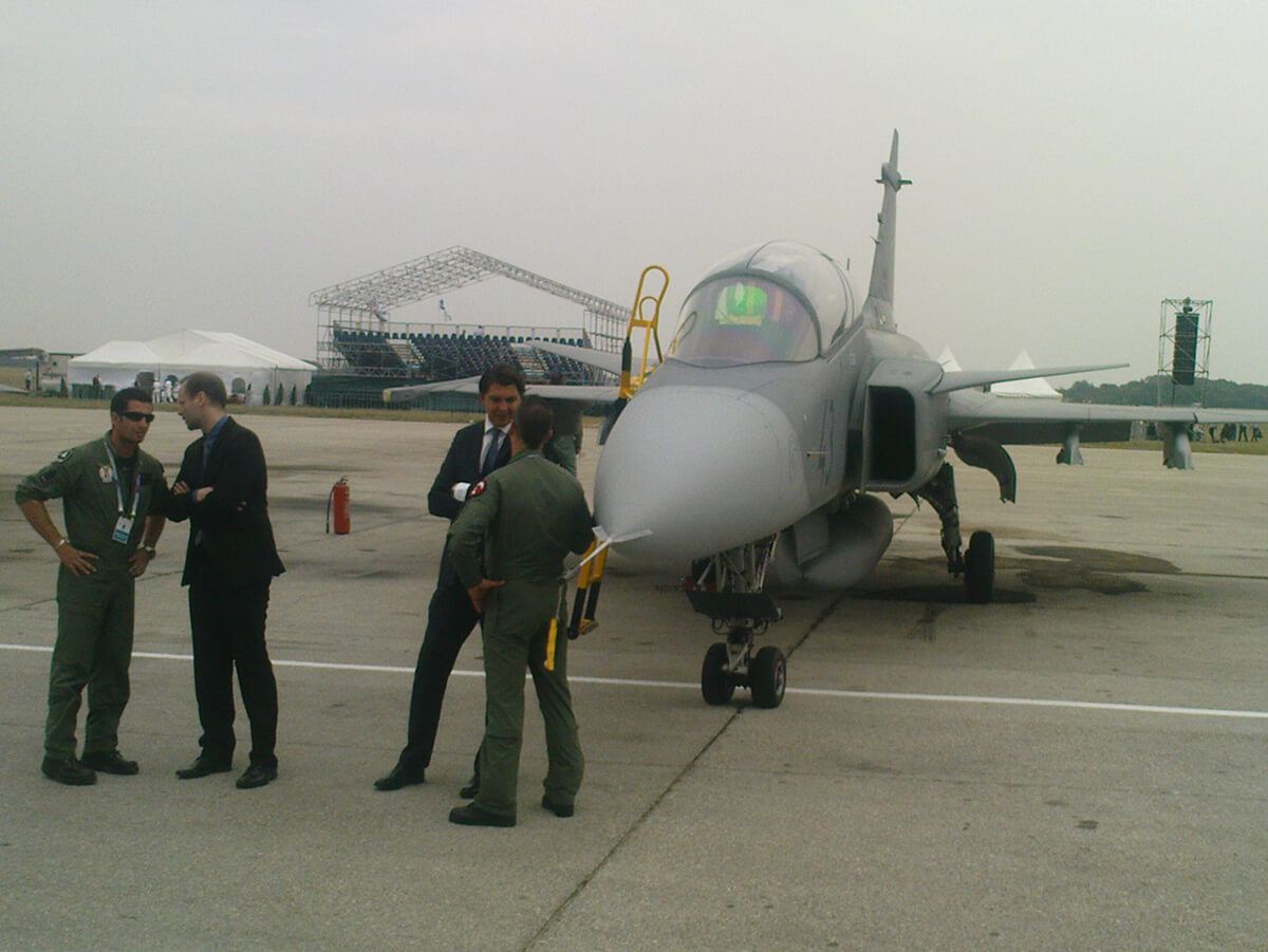 Aeromiting Batajnica 2009 madjarski Saab-Jas-39