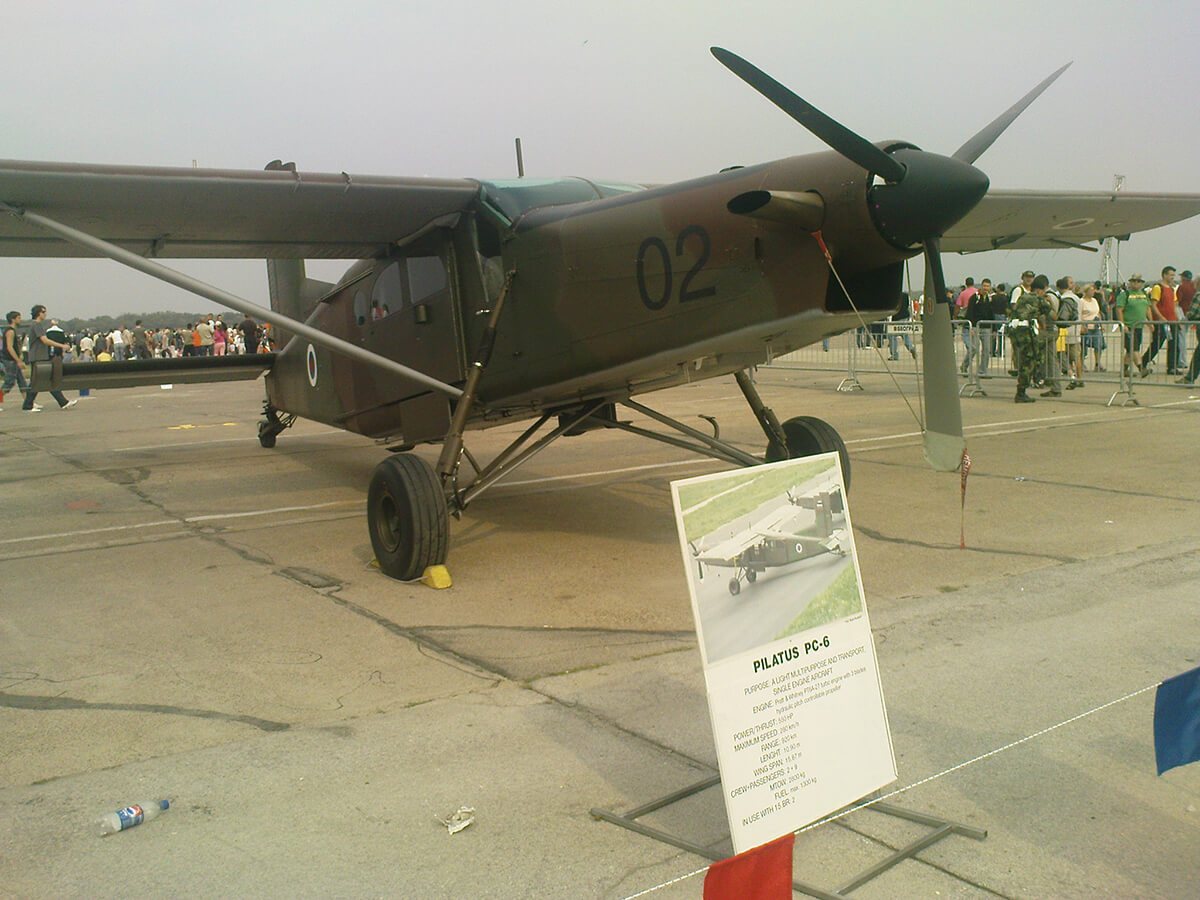 Aeromiting Batajnica 2009 Pilatus PC-6
