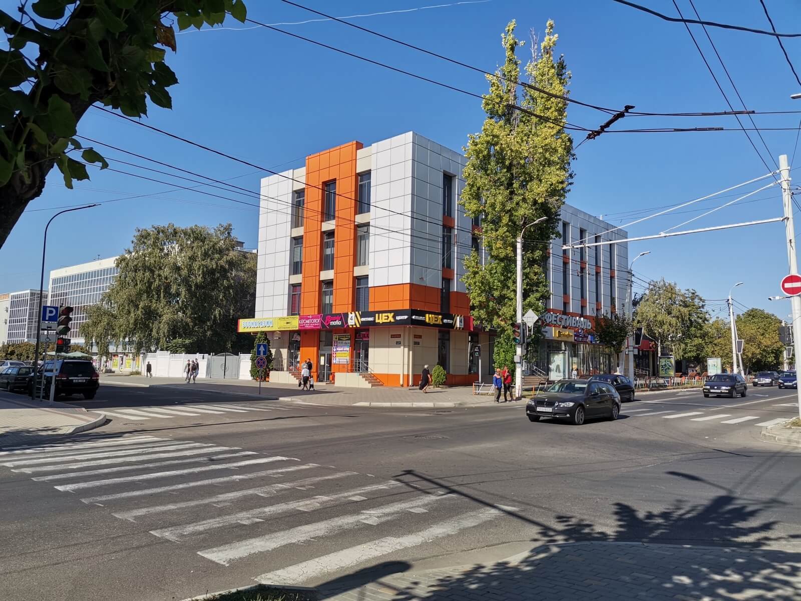 Bender raskrsnica ulice Suvorova i Gagarina