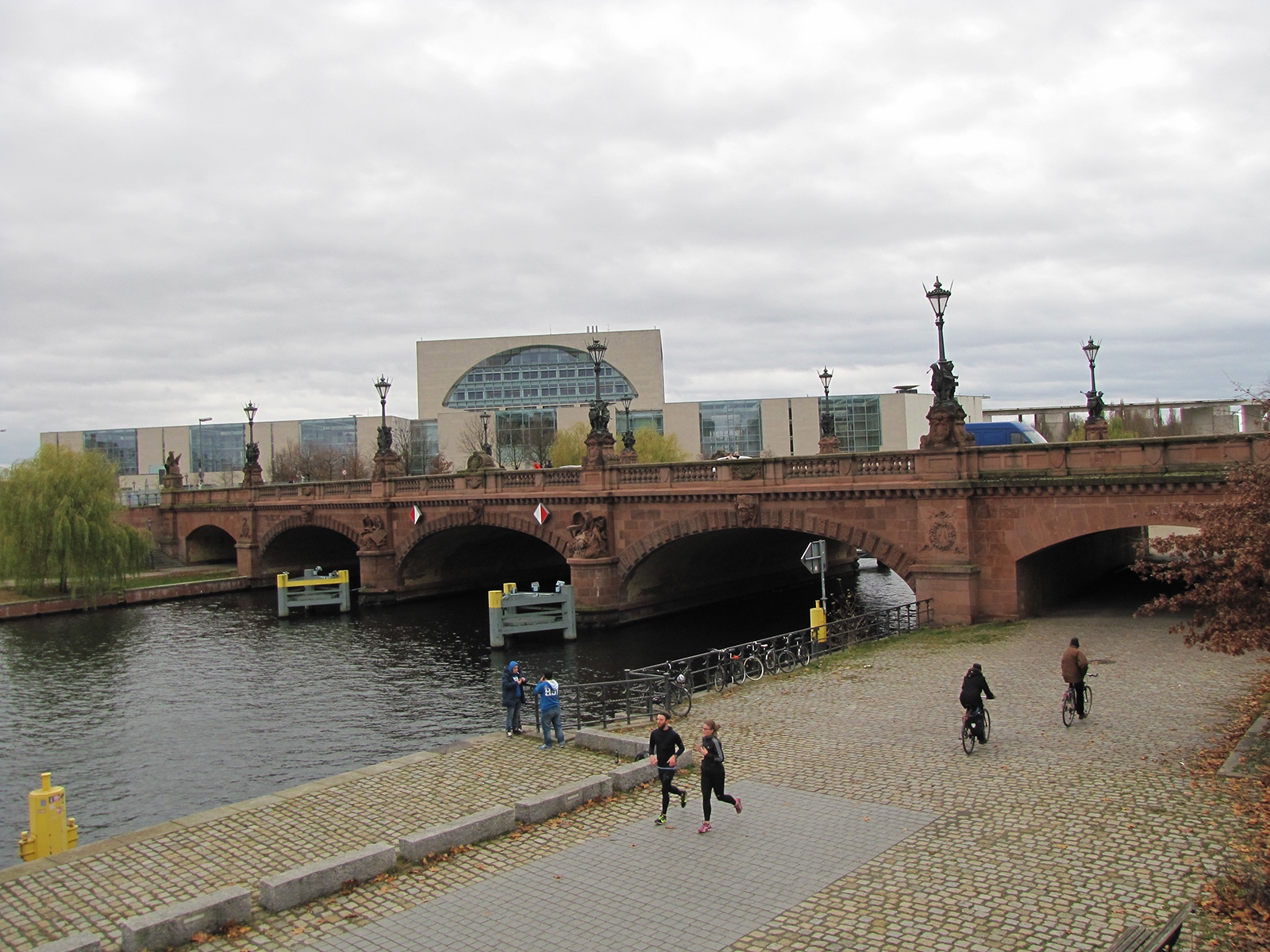 Berlin Moeltke Bridge