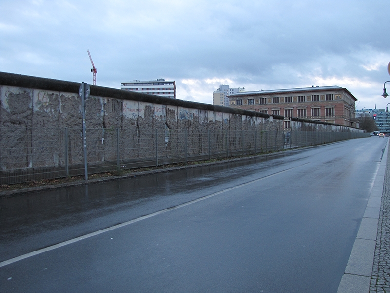 Berlin Niederkirchnerstrasse Berlin wall