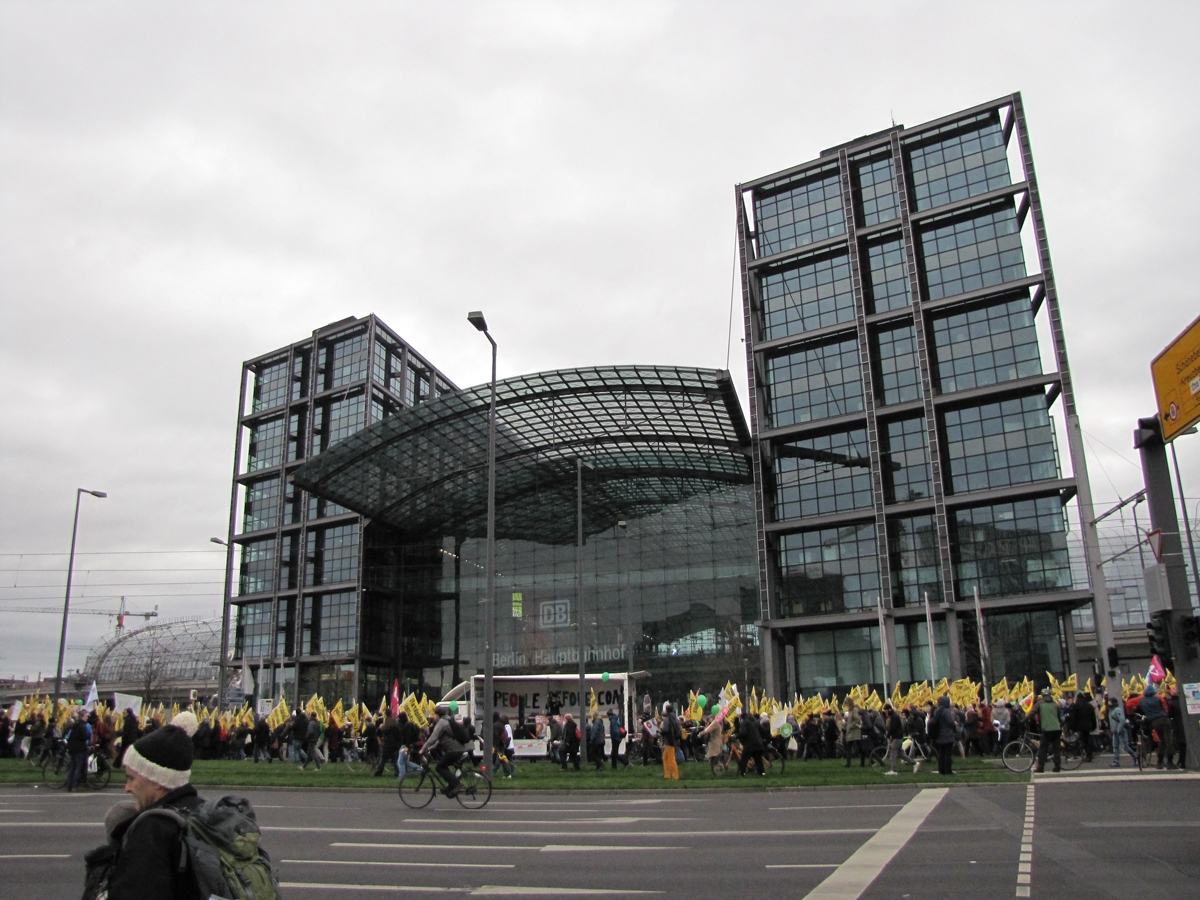 Berlin Protest against coal