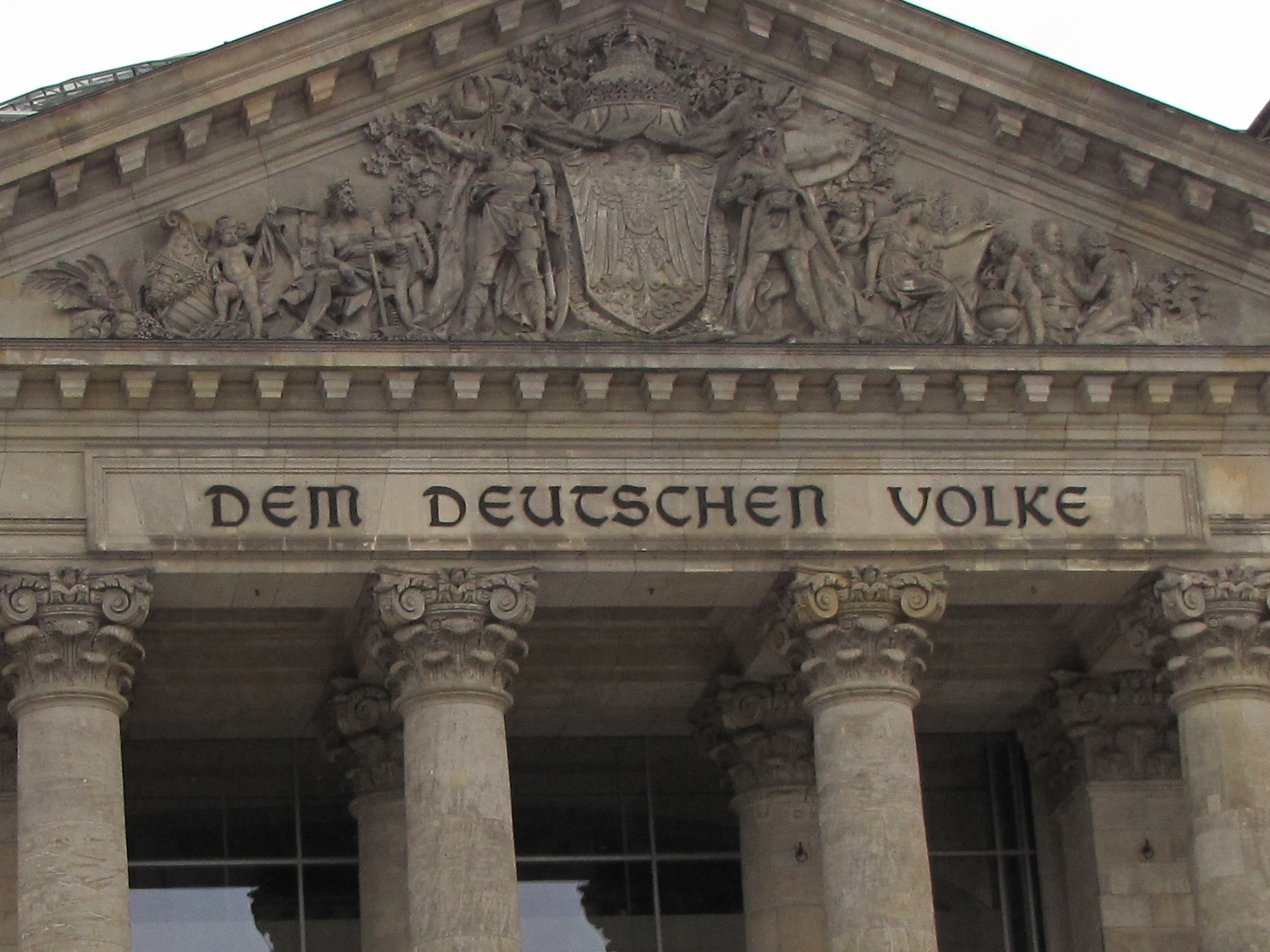 Berlin Reichstag Dem Deutschen Volke