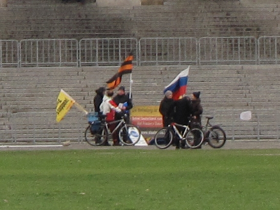 Berlin Reichstag Russian flag
