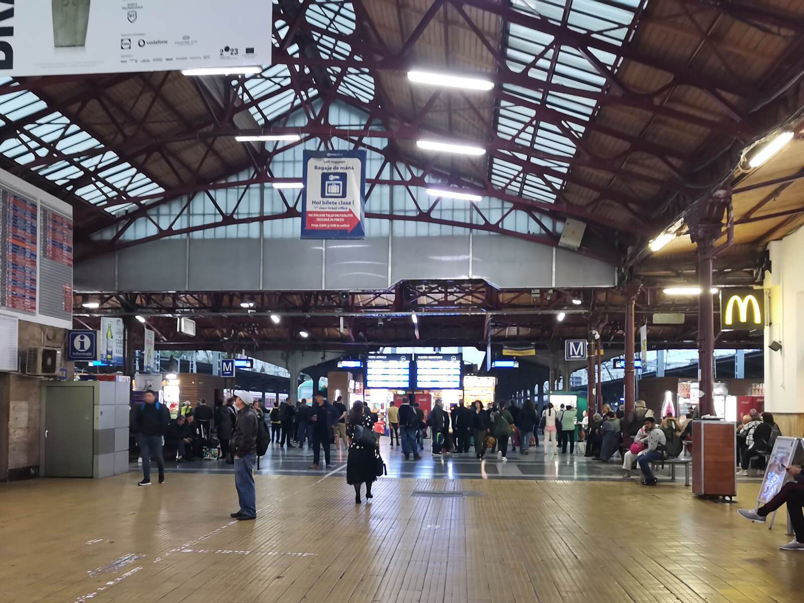Bucharest North Railway Station