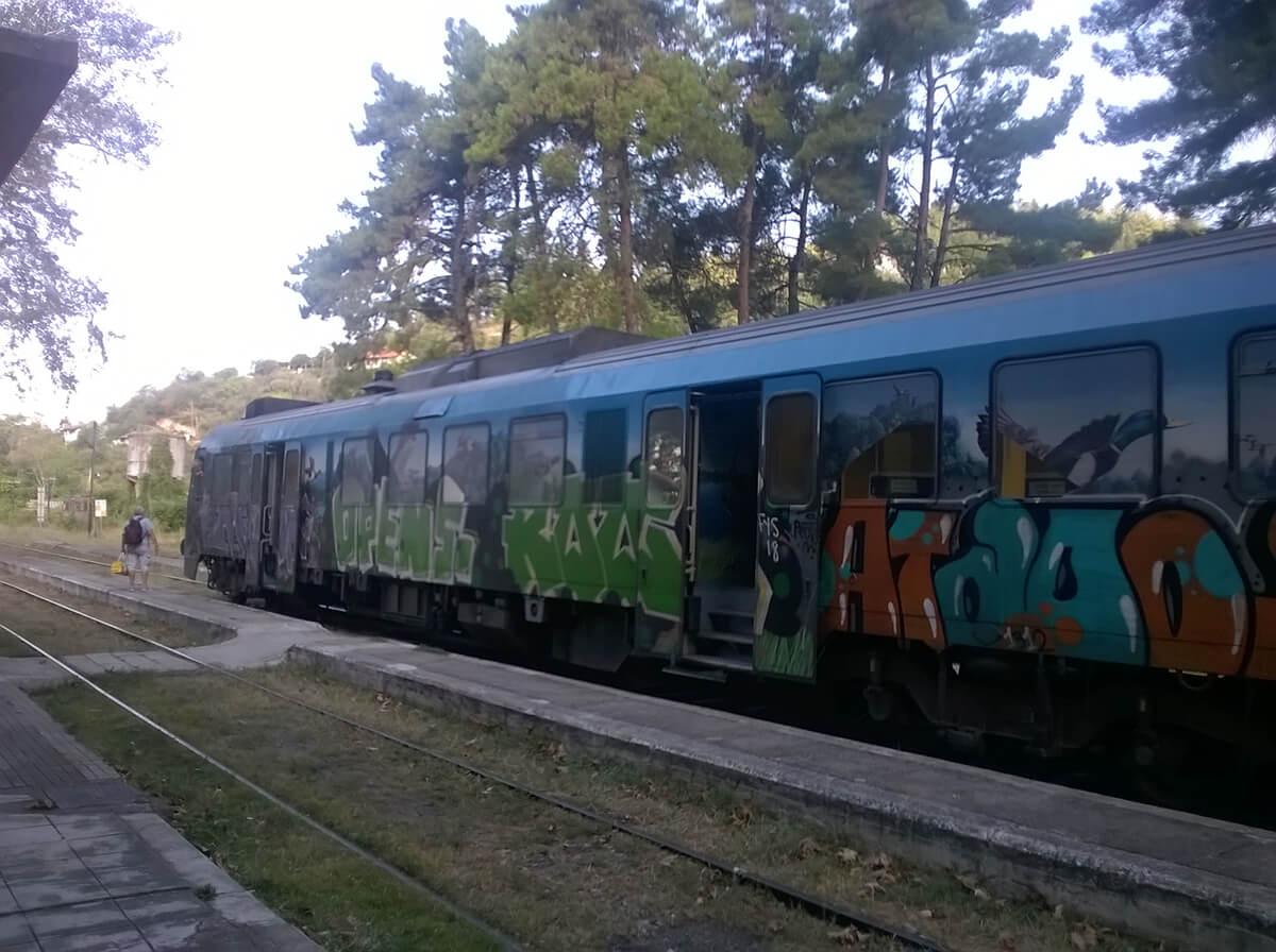 Train Thessaloniki-Florina