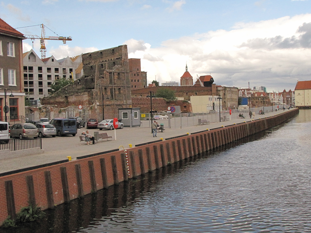 Gdansk Granary ruins