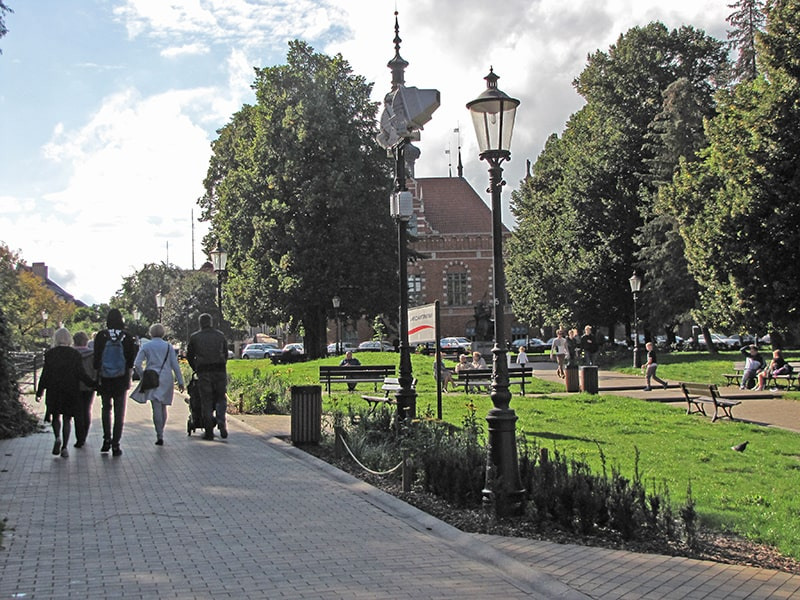 Gdansk Jan Heweliusz park