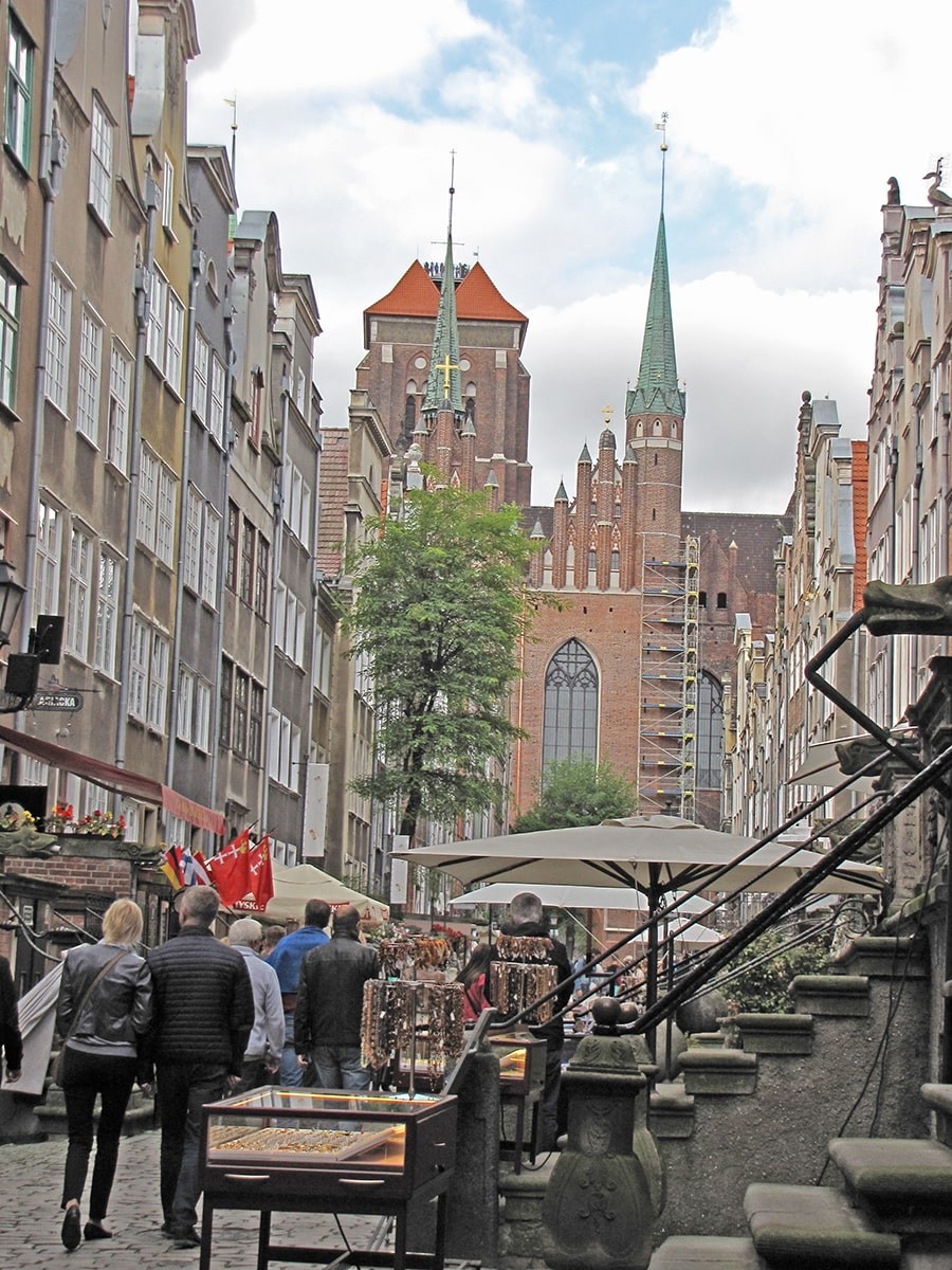 Gdansk Mariacka street