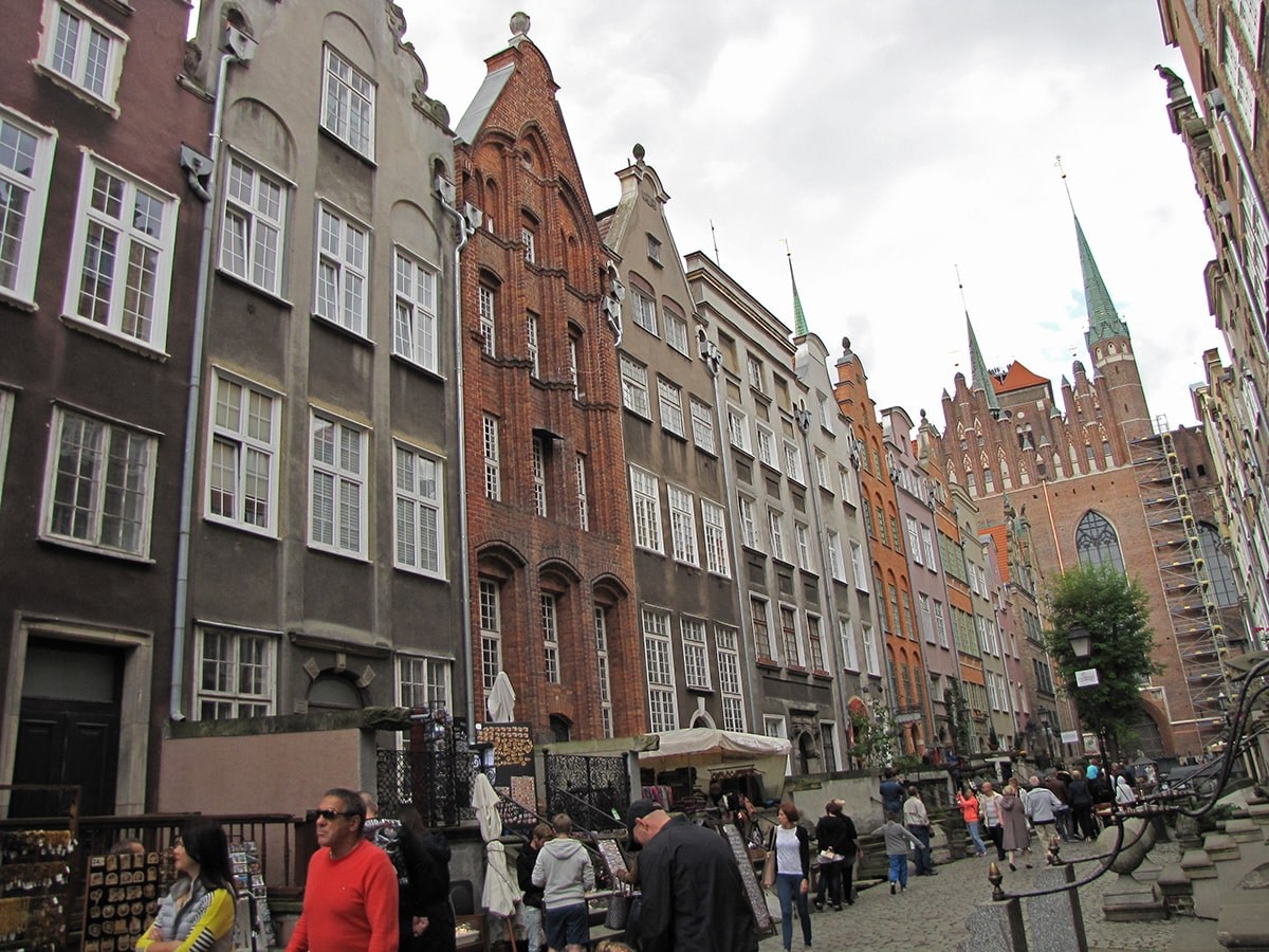 Gdansk Mariacka street
