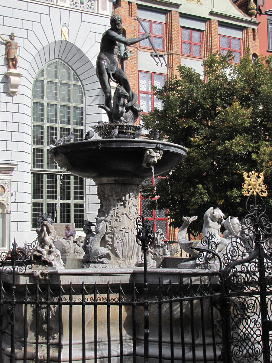 Gdansk Neptun fountain