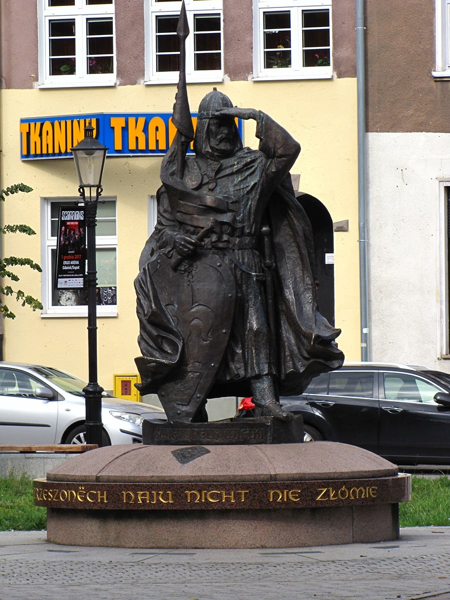 Gdansk Swietopelk monument