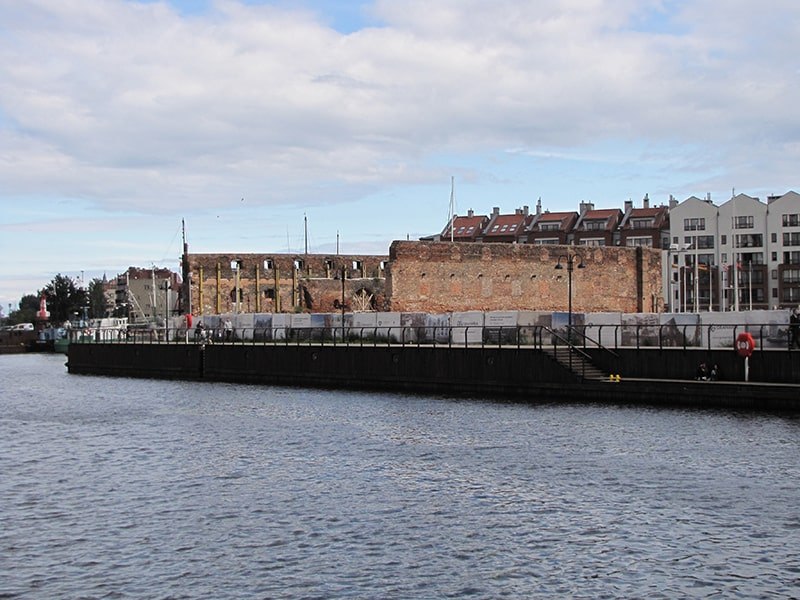 Gdansk granary remains