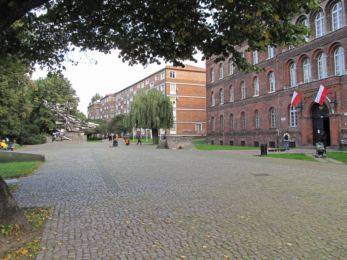 Gdansk plac Obrońców Poczty Polskiej