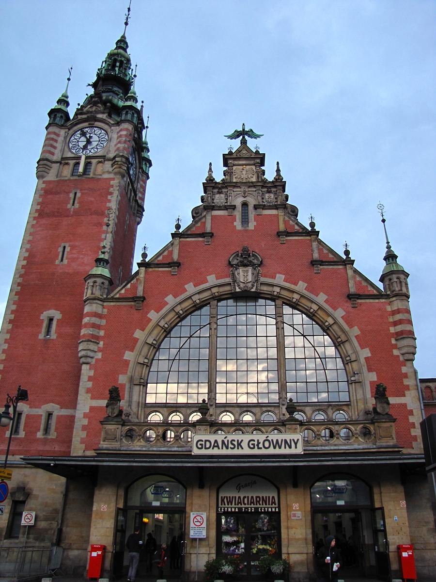 Gdansk train station tower