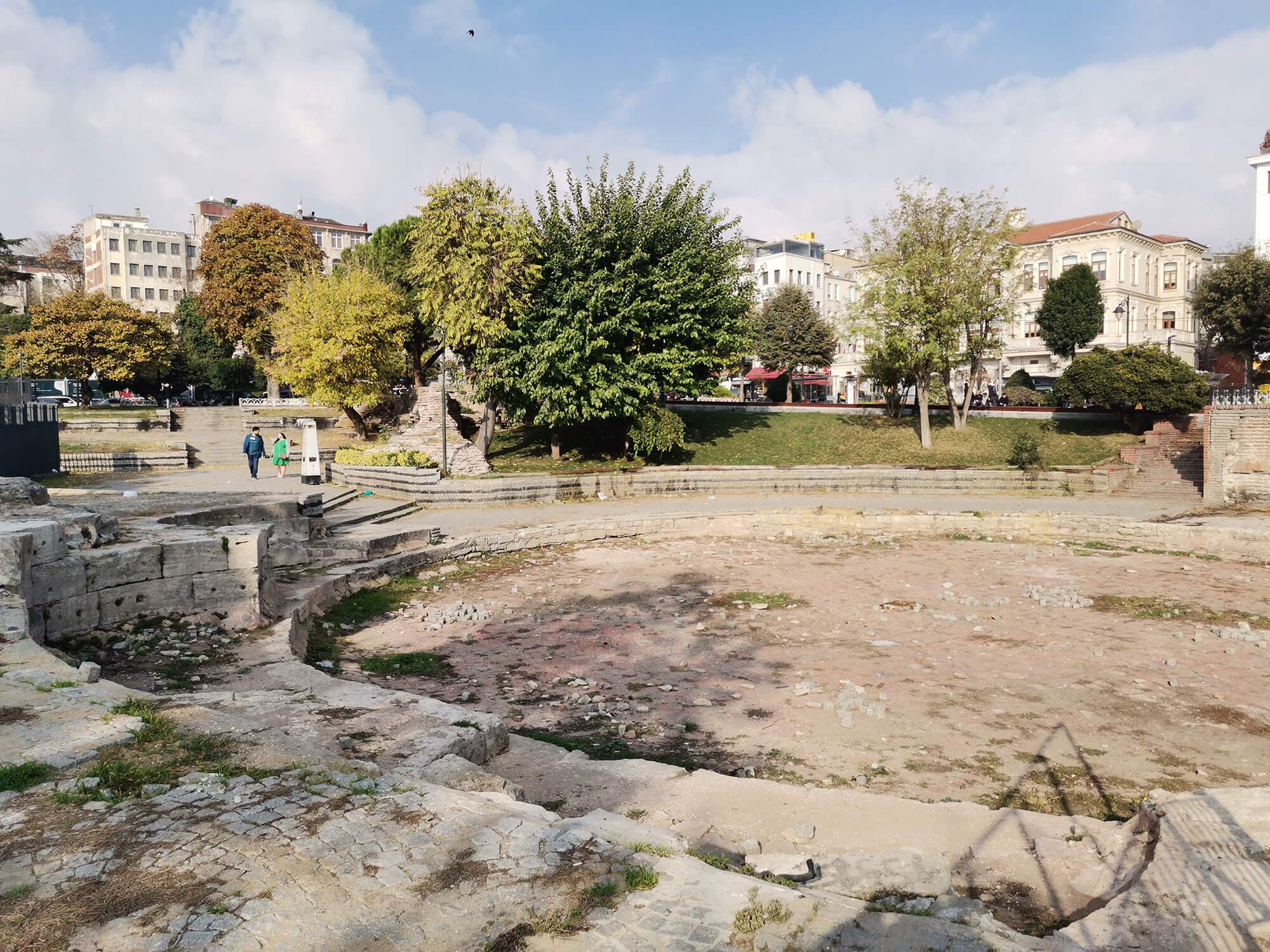 Istanbul- Antioch palace Rotonda ruins
