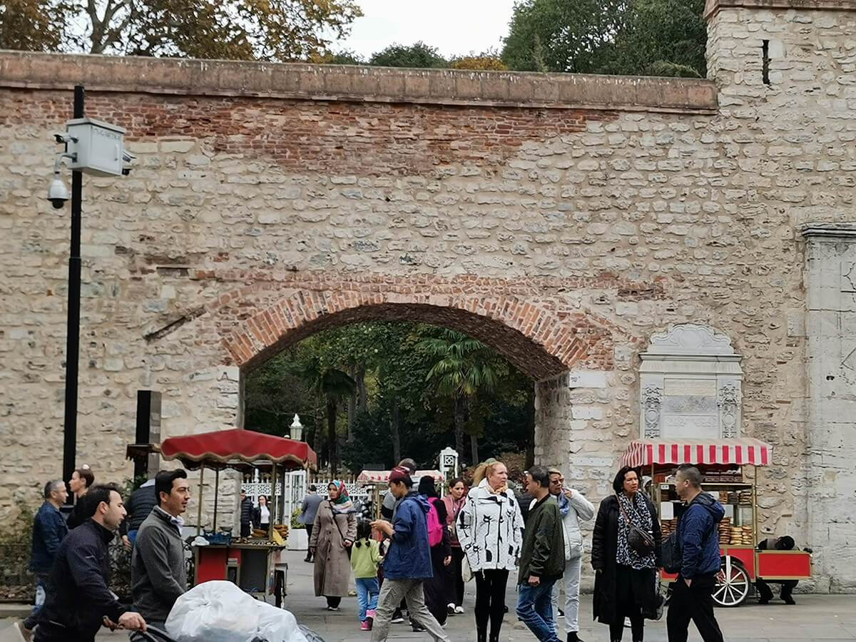 Istanbul  Gulhane Parki Entrance
