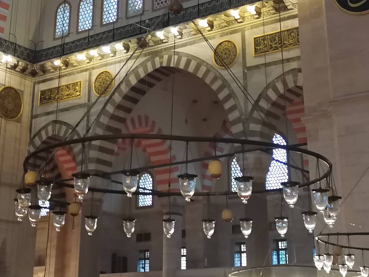 Istanbul Suleymaniye CamiI Ostrich Egg