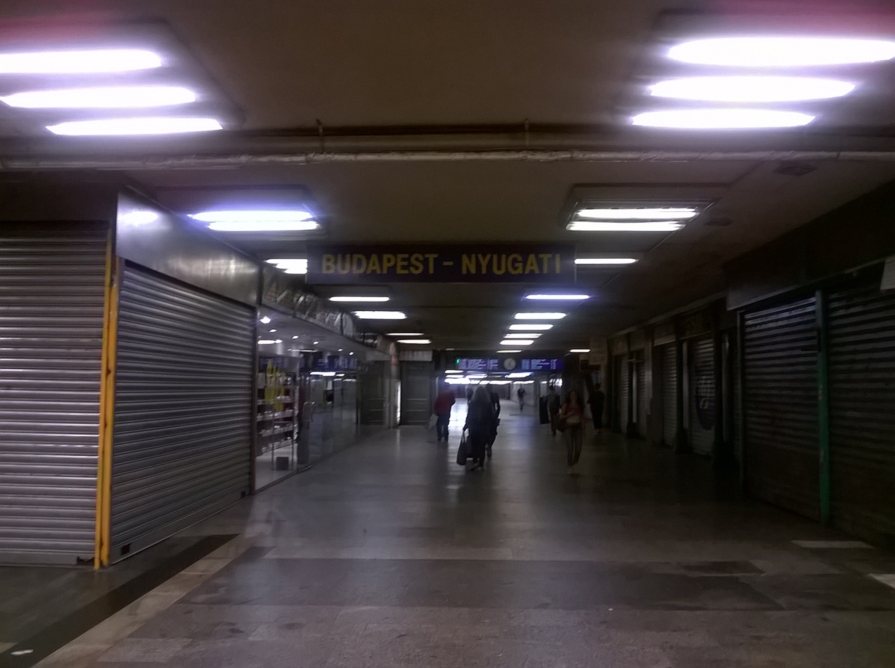 Budapest Nyugati underpass
