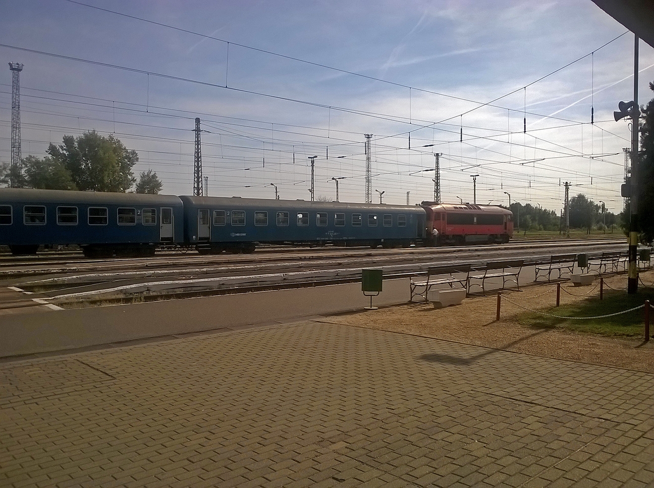Train Chop Zahony