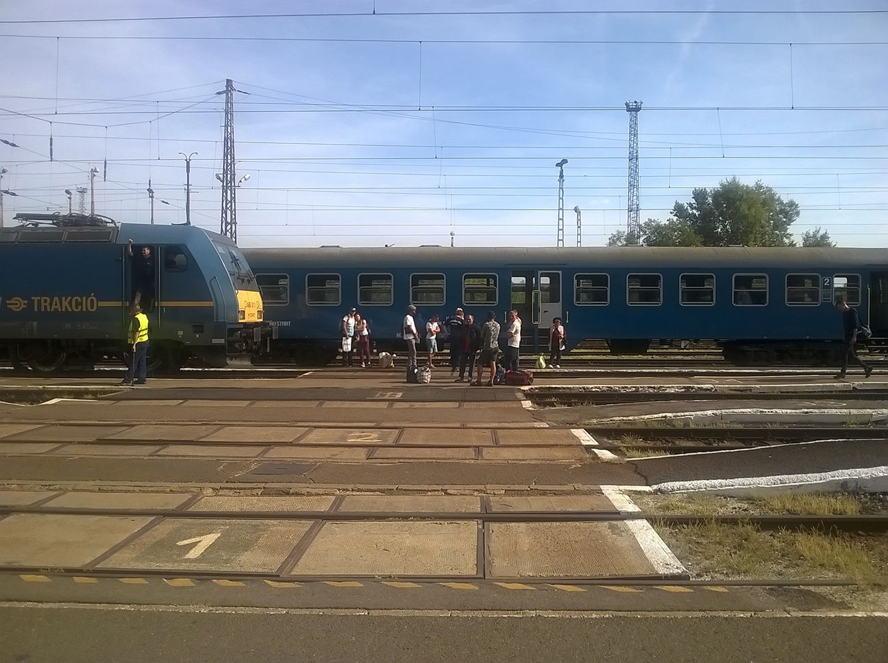 Zahony train station