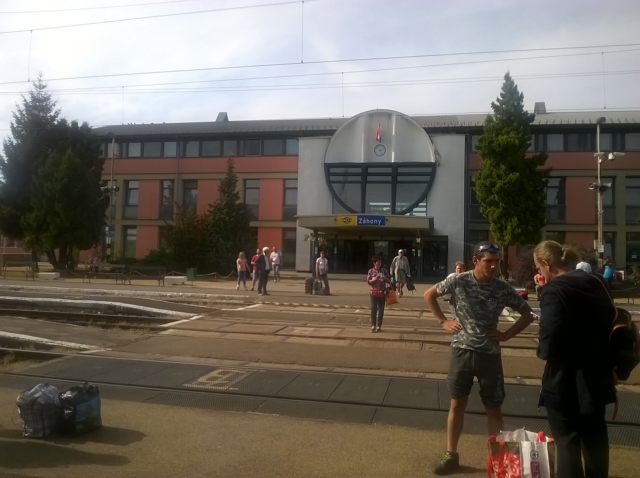Zahony train station