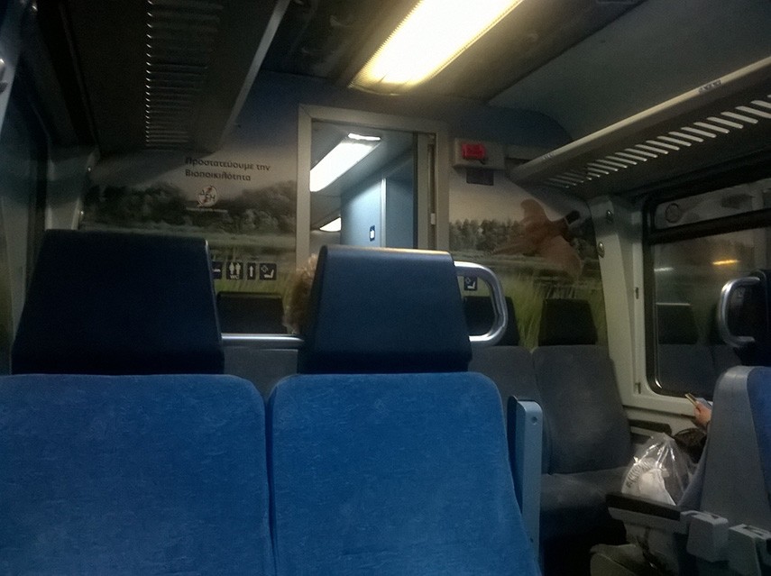 Train Thessaloniki - Florina Greece