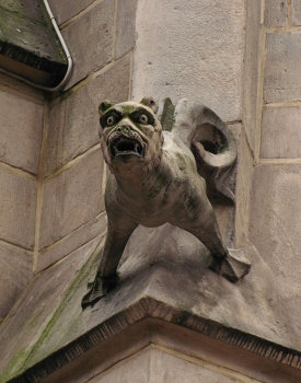 Katowice Kosciół Mariacki Gargoyle