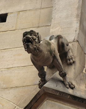 Katowice Kosciół Mariacki Gargoyle