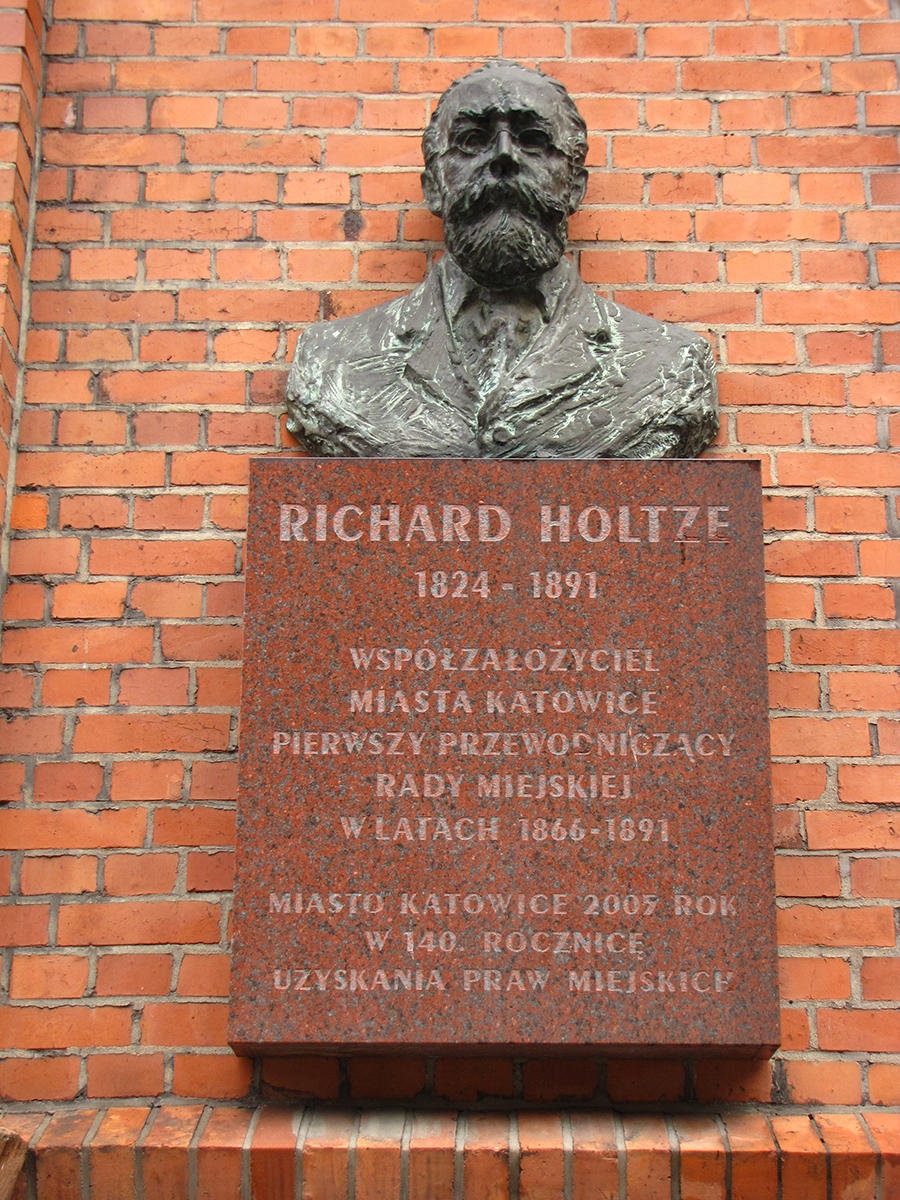 Katowice Richard Holze bust