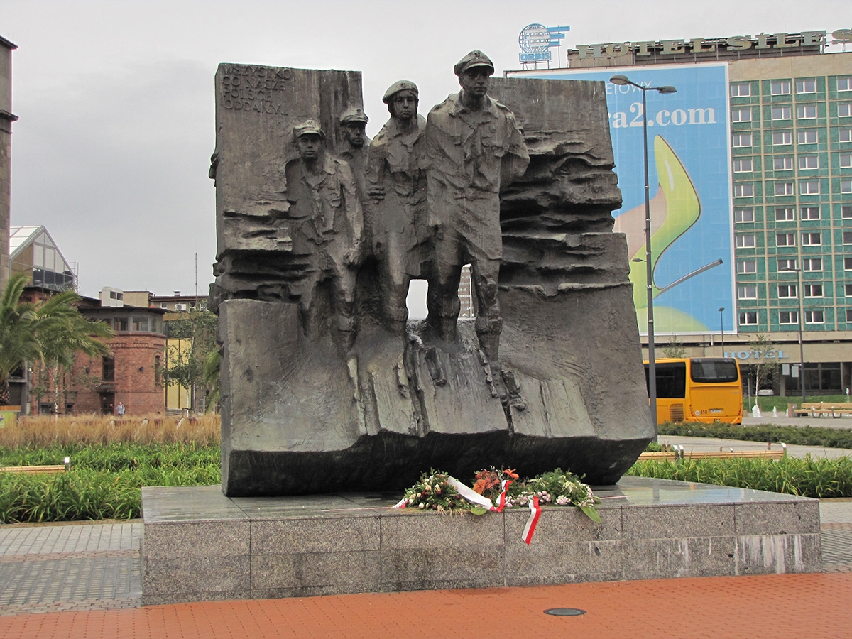 Katowice Silesian Scouts monument