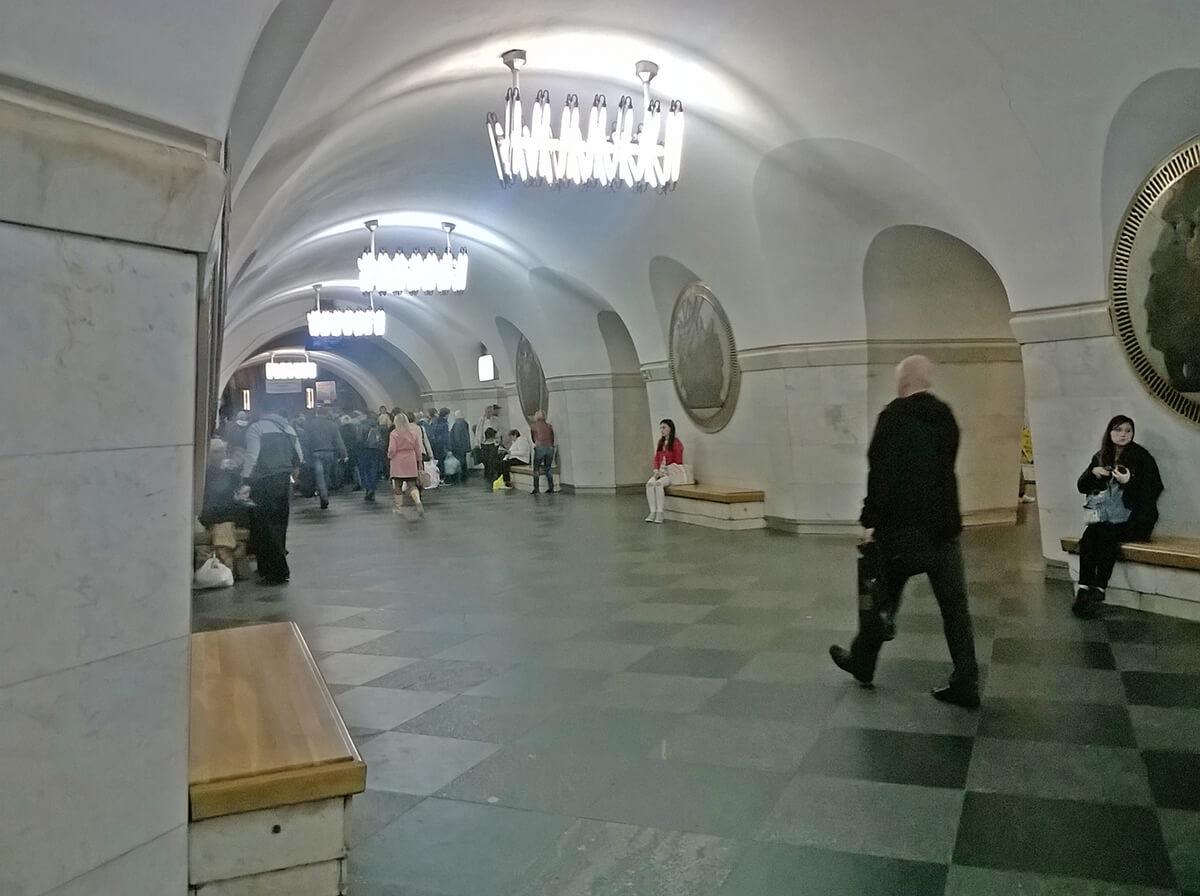 Kijev - metro stanica Vokzaljna