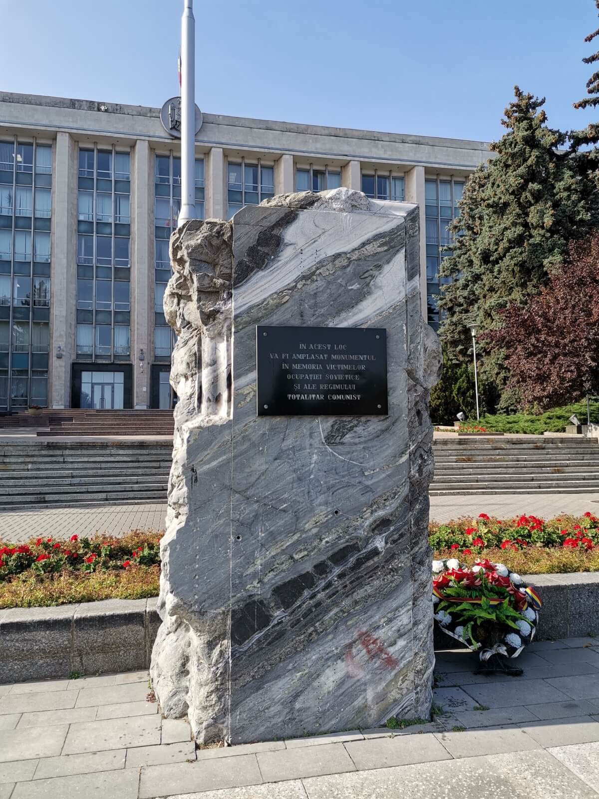 Kisinjev Commemorative stone to the Victims of the Soviet Occupation