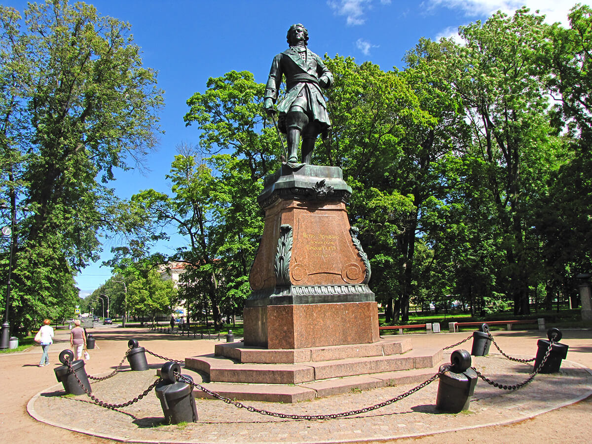 Kronštat - Spomenik Petru I