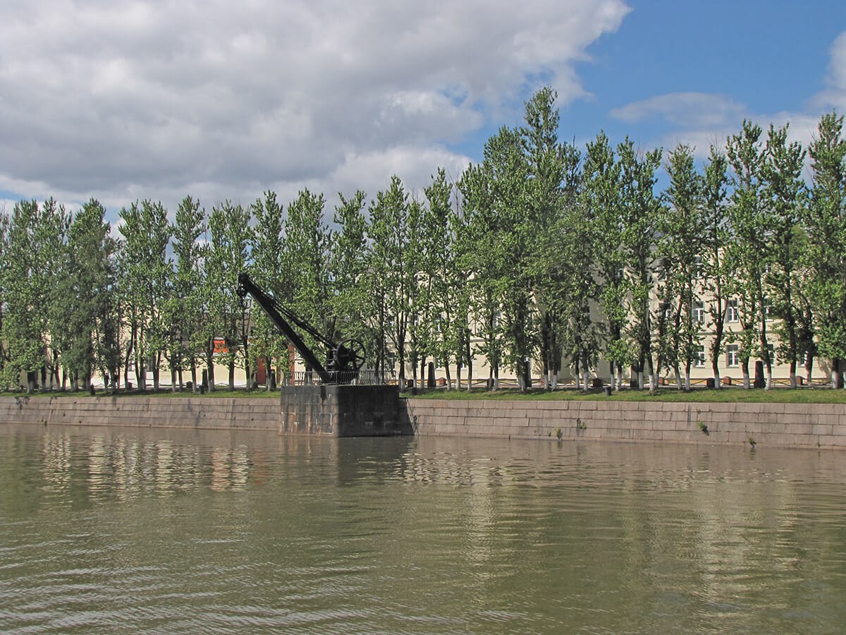 Kronštat - lučka dizalica