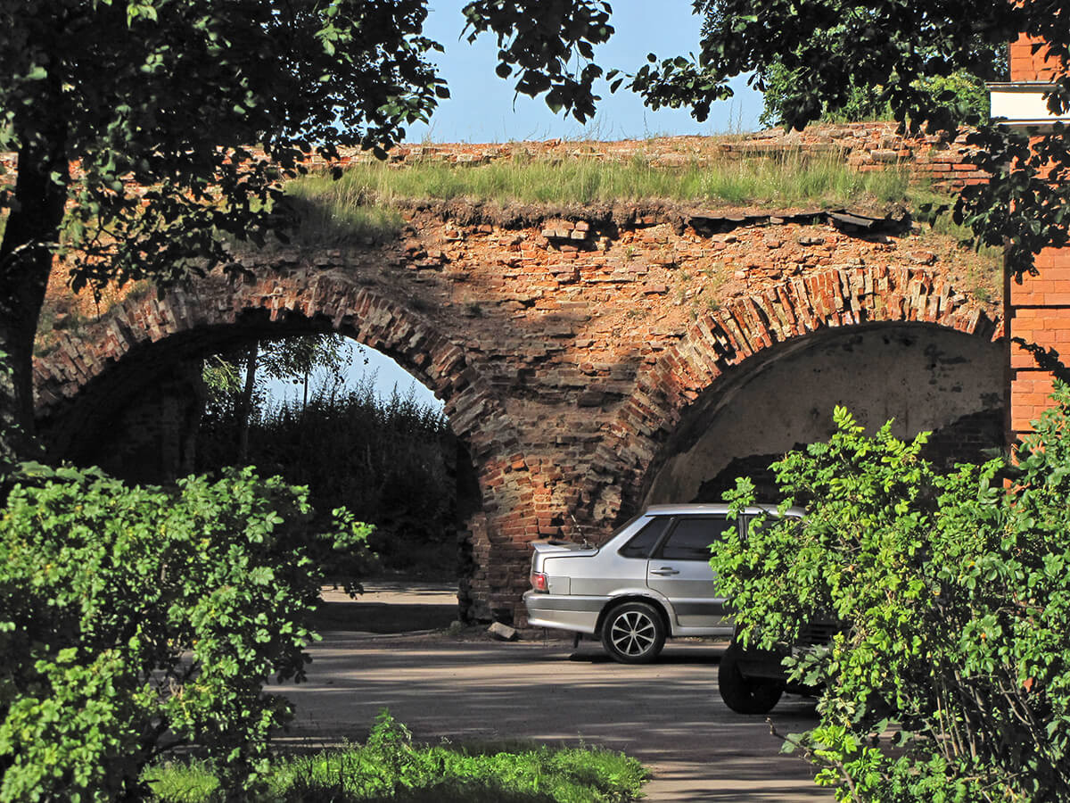 Fragment zida kronštatskog utvrđenja