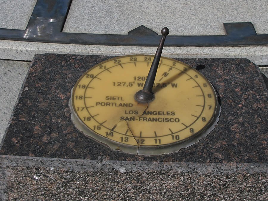 Sunčani sat u Kronštatu