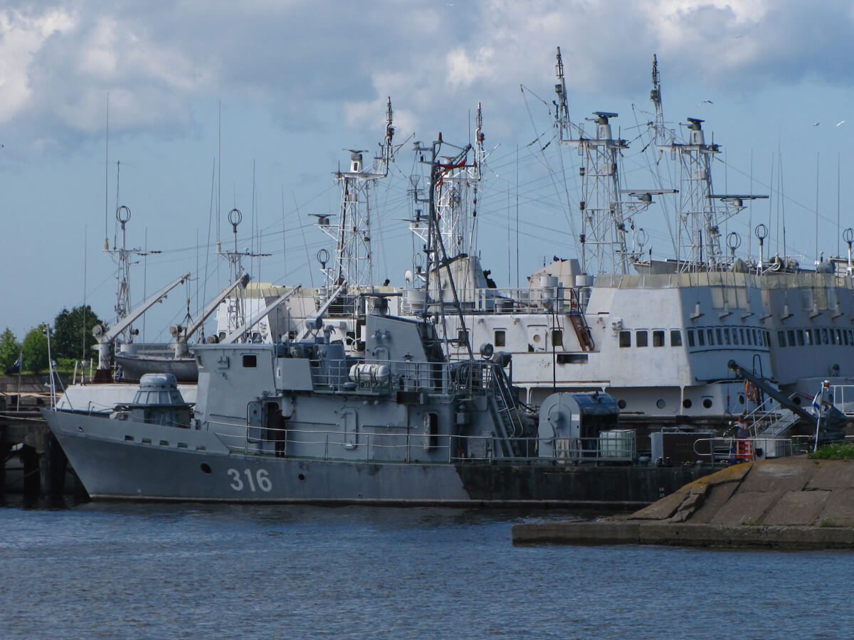 Minolovac - PT-57 u Kronštatu