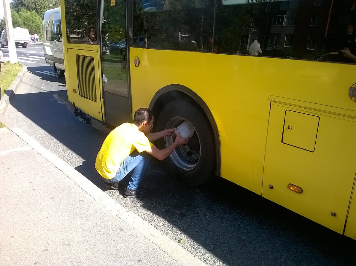 Sankt Peterburg, autobus 101 - kvar