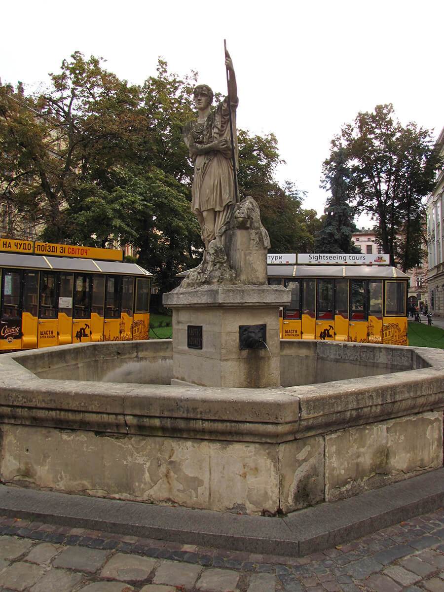 Lavov - fontana Adonis