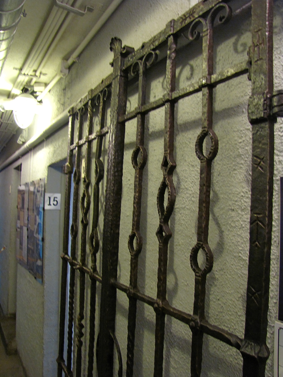 Gates with ancient runic characters