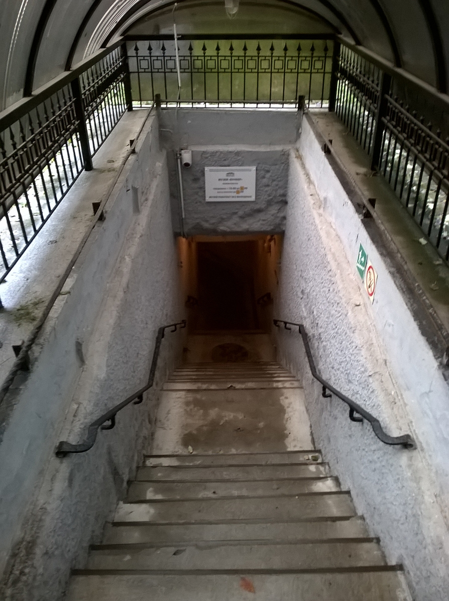 Museum Bunker - stairs