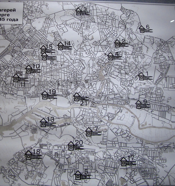 Prisoner camps in Konigsberg