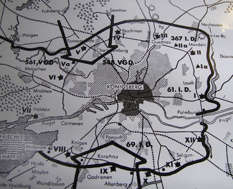 Konigsberg - defence lines