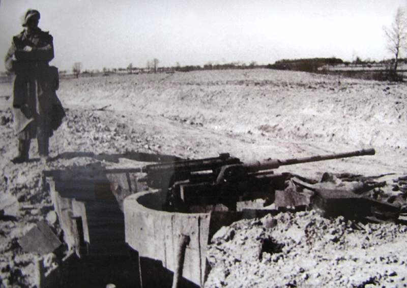 German defence post near Kenigsberg