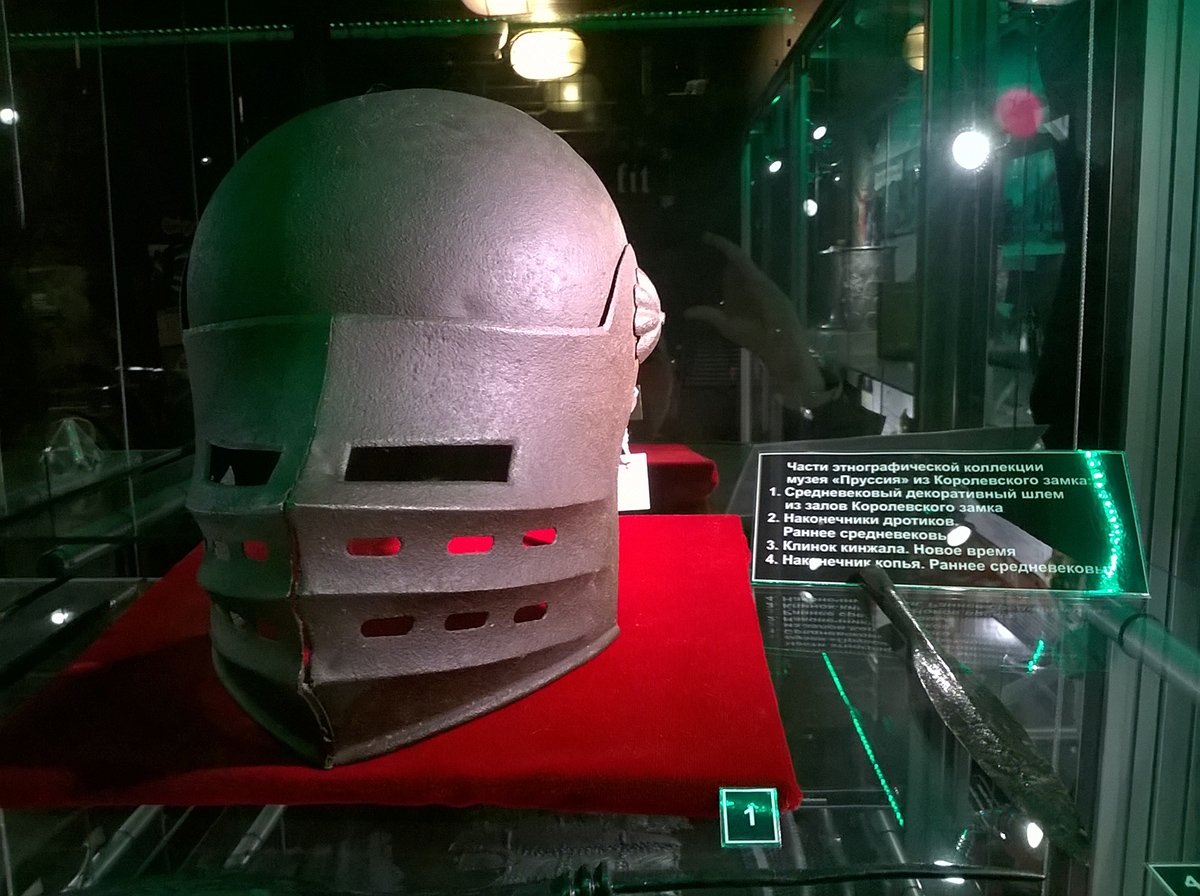 Knight helm Prussia