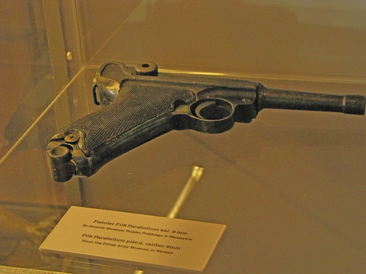 Museum Westerplatte P.08 Parabellum