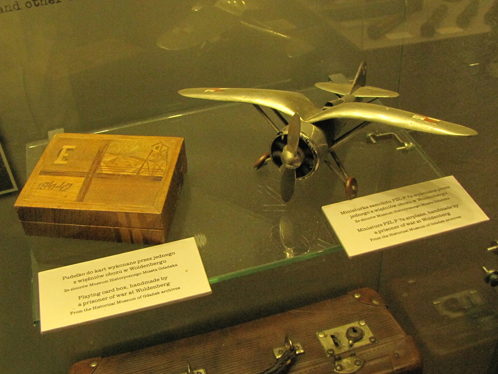Museum Westerplatte prisoner handmade items