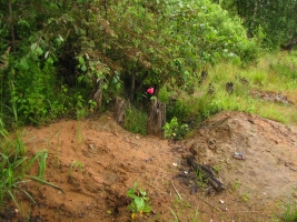 Nevsky Pyatachok blindage remains