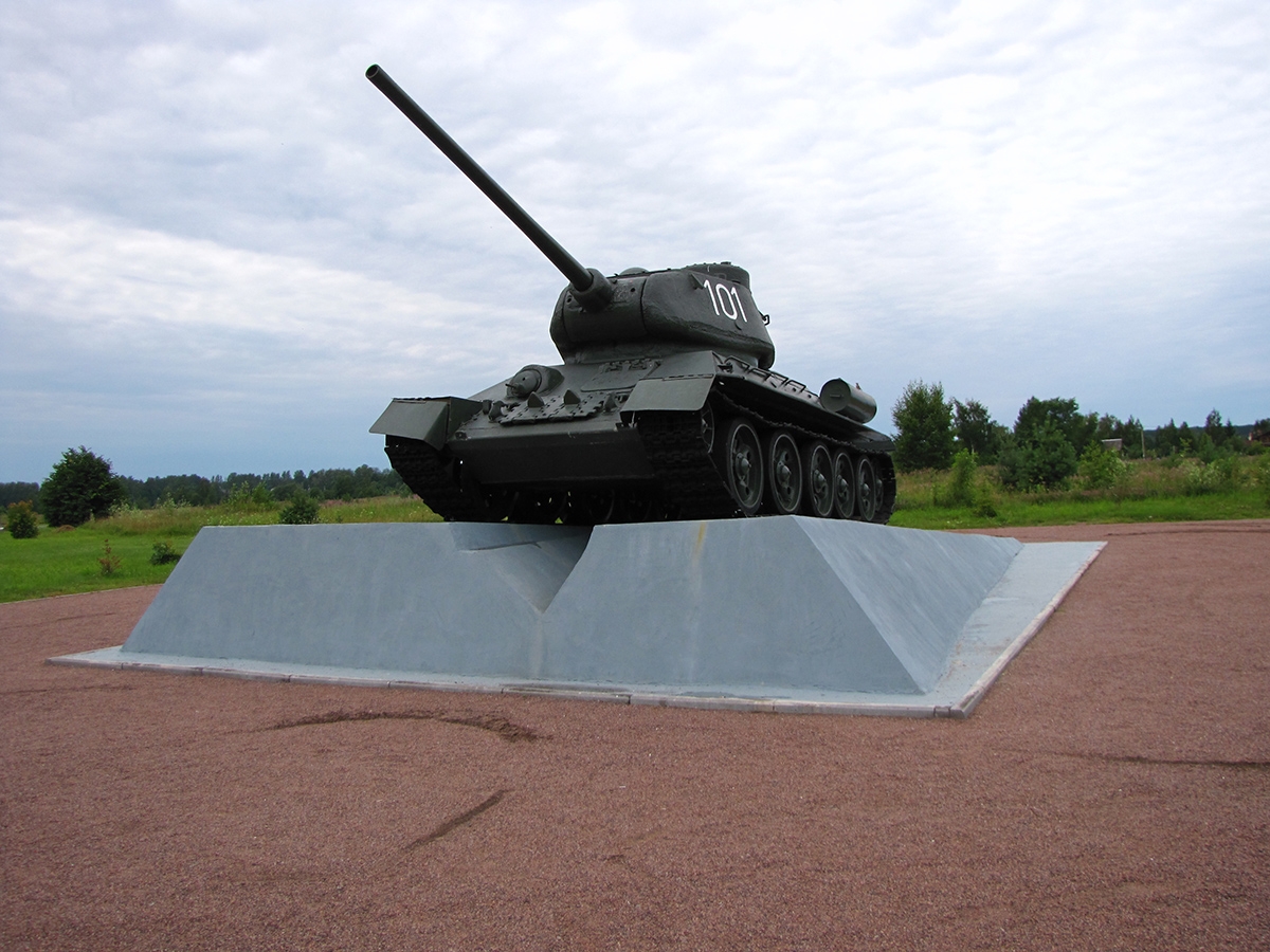 Nevsky Pyatachok tank t-34-85